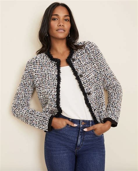 chanel look tweed jacket|best chanel look alike jacket.